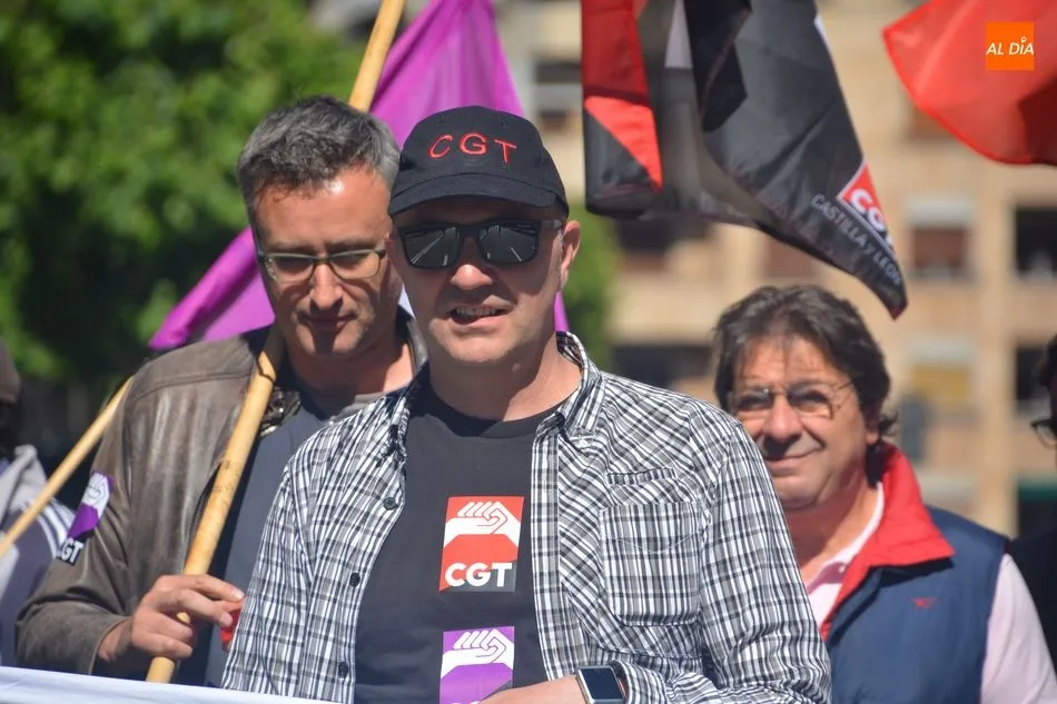 Imagen de archivo de una de las movilizaciones de la CGT