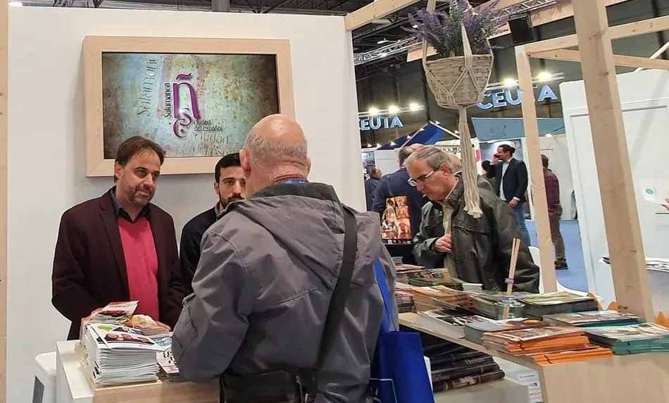 El concejal de Turismo, Fernando Castaño, este jueves en Fitur. Foto: @FerCastanoCs