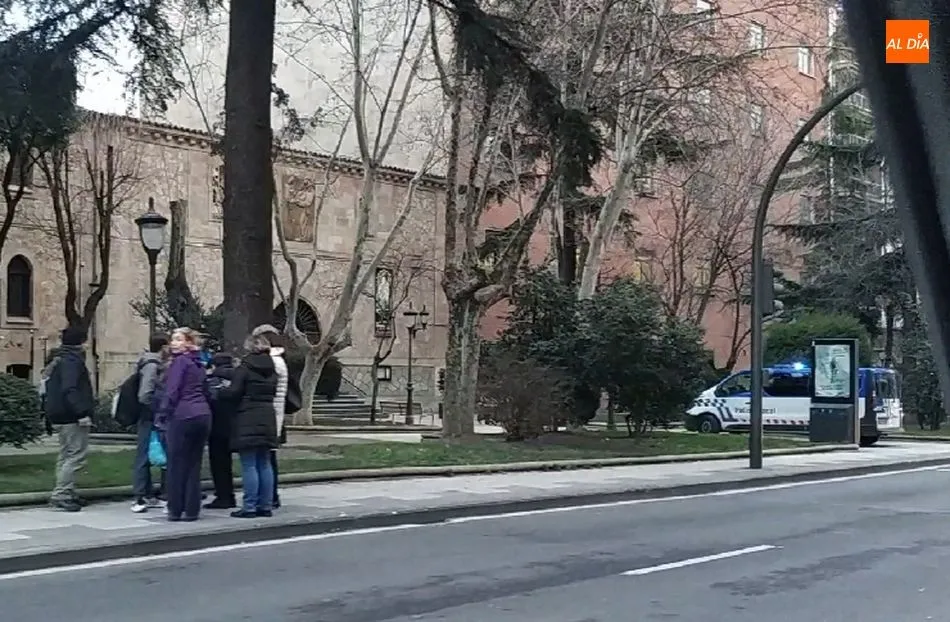 Lugar en el que se ha producido el atropello, en el paseo del Doctor Torres Villarroel. Foto: Lydia González