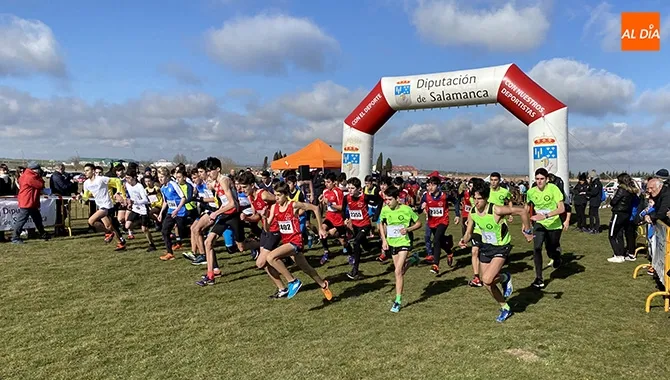 El Pradohorno acogía la tercera jornada de Campo a Través escolar de Diputación