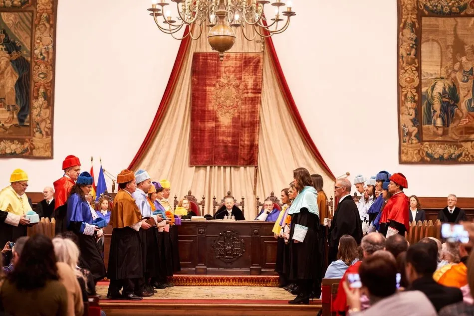 Instante del acto | Foto: USAL