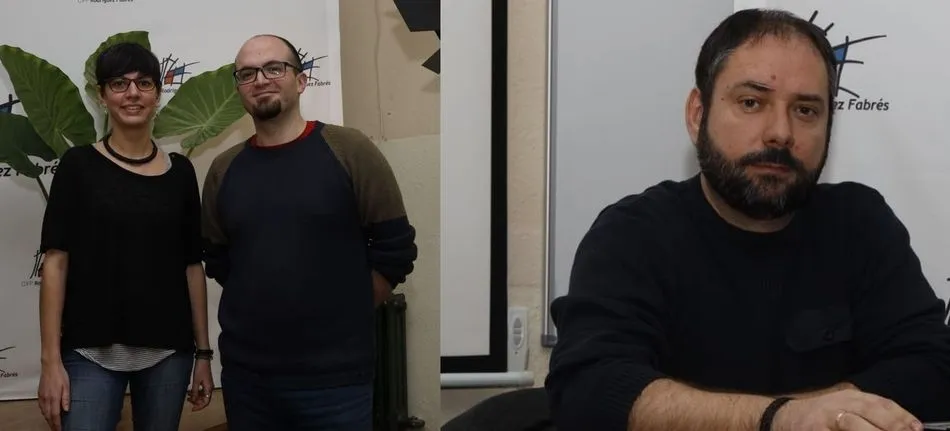 Sara Pérez, Diego Polo y Rubén Ortega