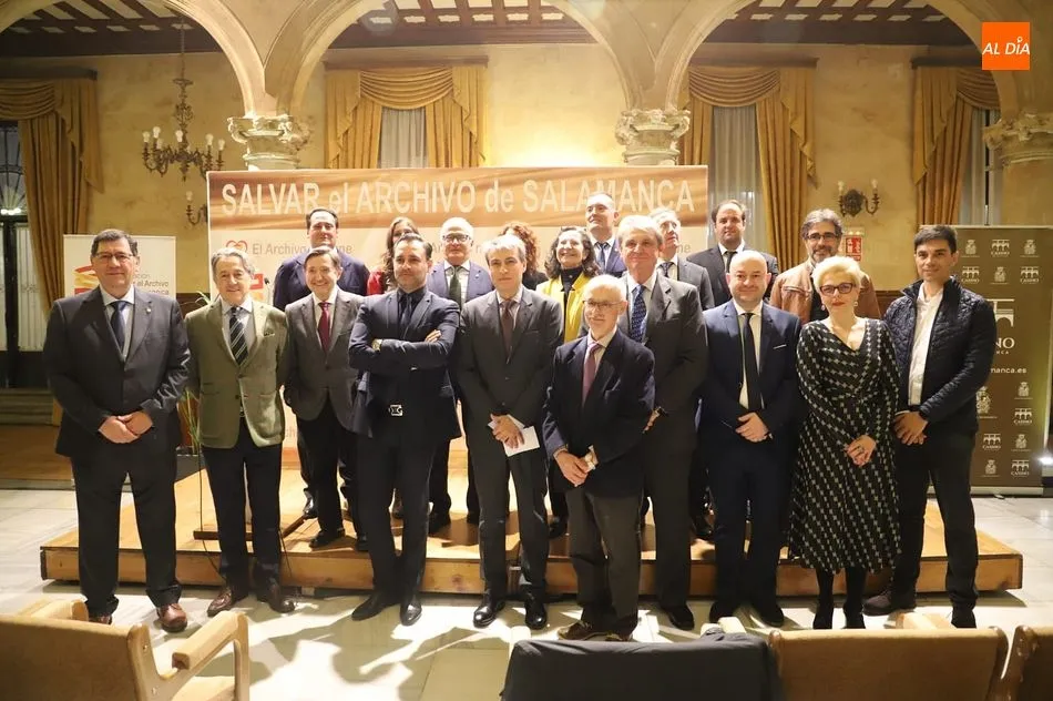 Galardonados en la III edición de los Premios Salvar el Archivo de Salamanca