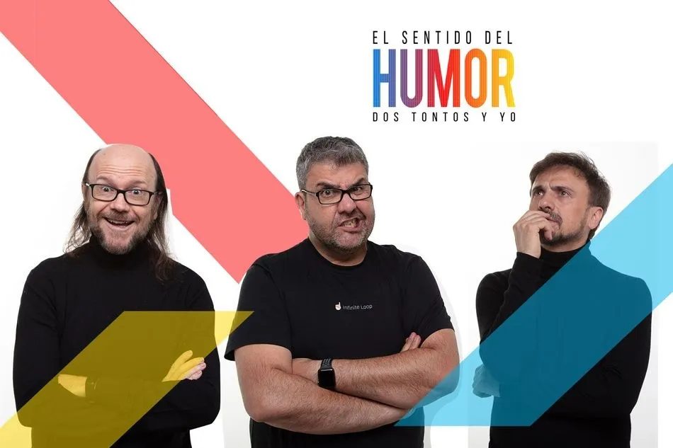 Cartel del espectáculo El sentido del humor: Dos tontos como yo, que se verá en el CAEM