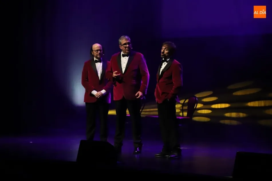 Mota, Segura y Flo, en el CAEM. Foto: Lydia González