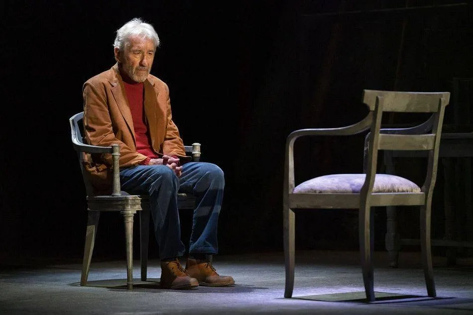 Un instante de la representación