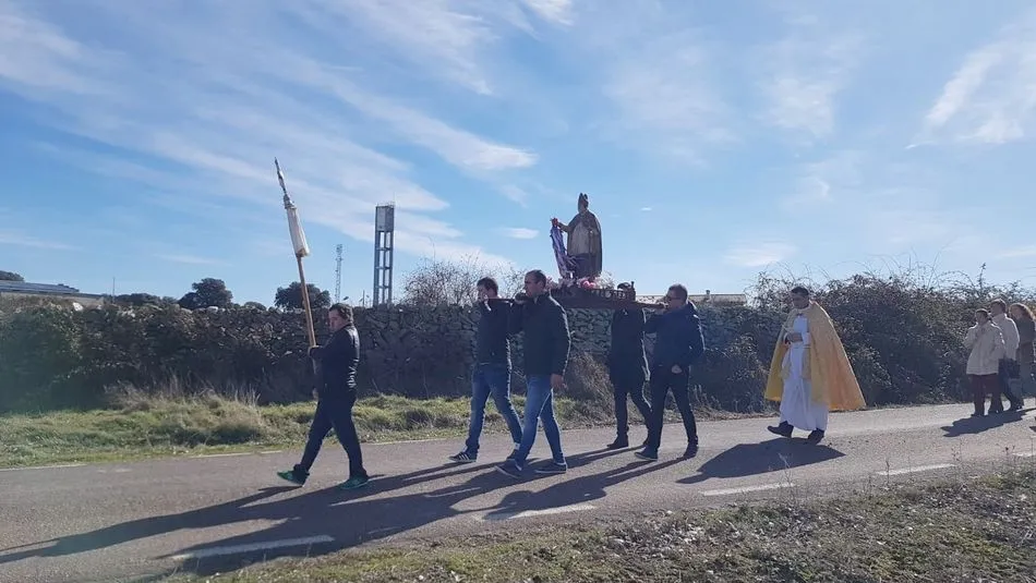 San Blas, protagonista del fin de semana en Gejo de los Reyes  