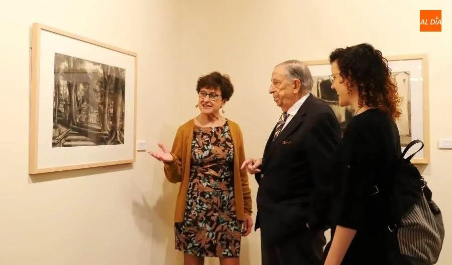 Inauguración de la exposición de Mariano S. Álvarez del Manzano en el Casino. Foto de Lydia González