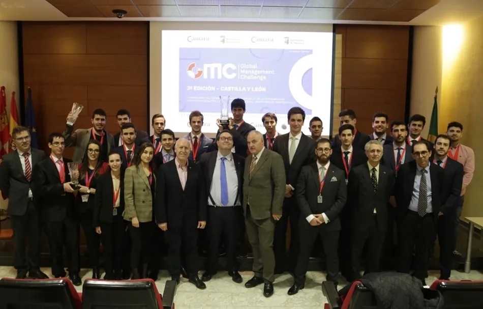 Participantes en la final autonómica del Global Management Challenge