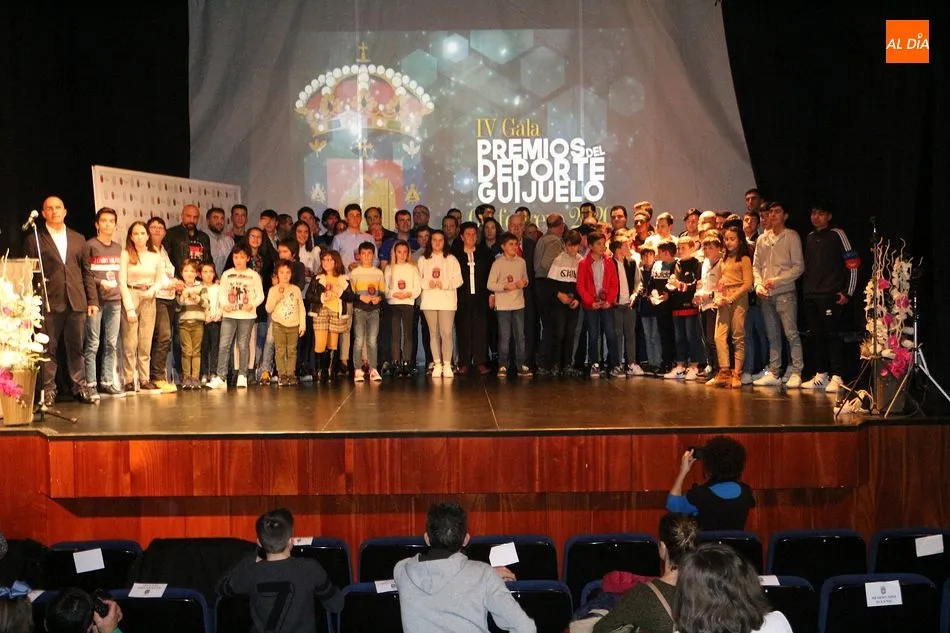 Los mejores deportistas de Guijuelo en 2019 reciben sus premios