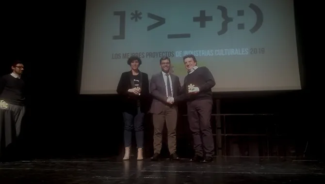 El proyecto Culturv ha sido reconocido por Industras Culturales en un acto en el Circulo de Bellas Artes