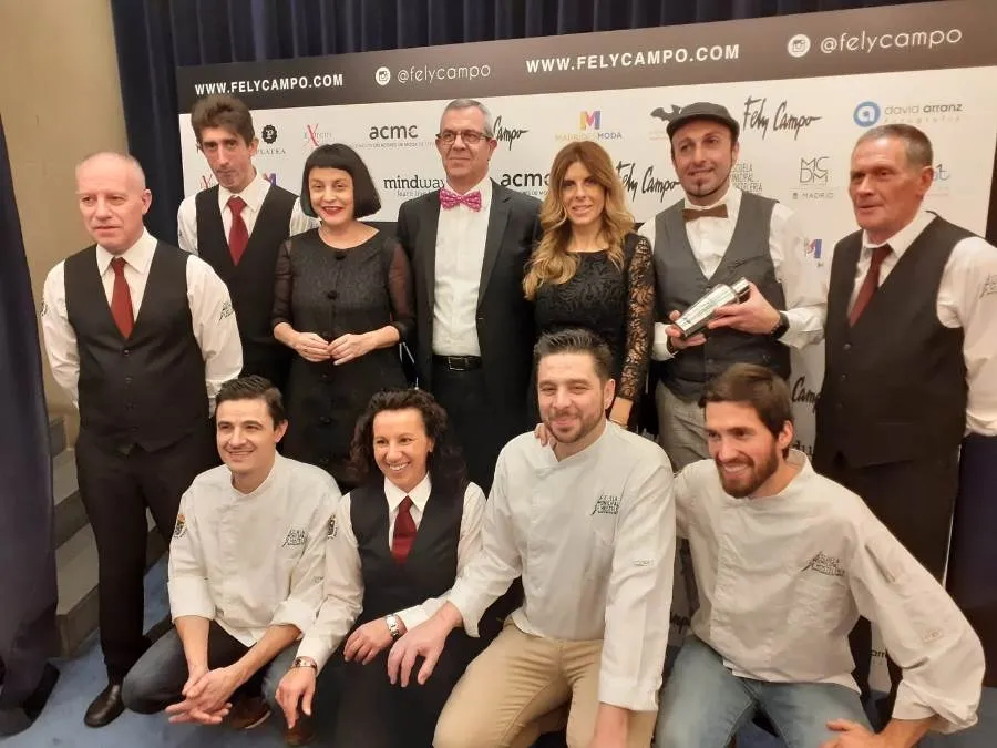 Participantes y represetantes del Ayuntamiento y la Escuela en Madrid es Moda