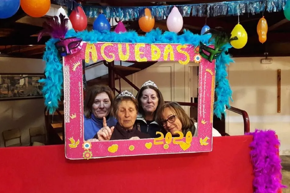 Las águedas 2020 animaron y celebraron la fiesta con un excelente humor