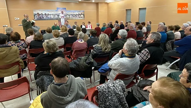 El Centro Parroquial de Peñaranda acogía un encuentro de parroquias organizado por el Arciprestazgo