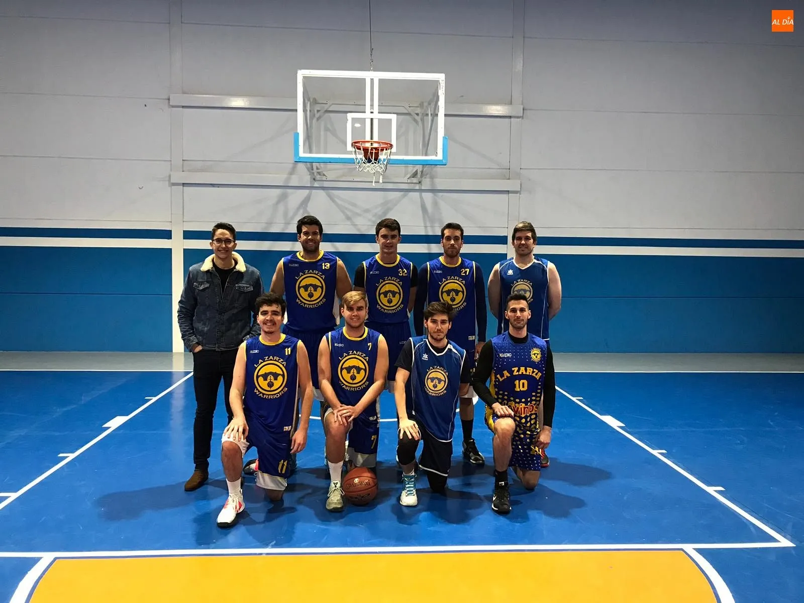 El equipo de La Zarza de Primera División del Trofeo Diputación de Salamanca de baloncesto