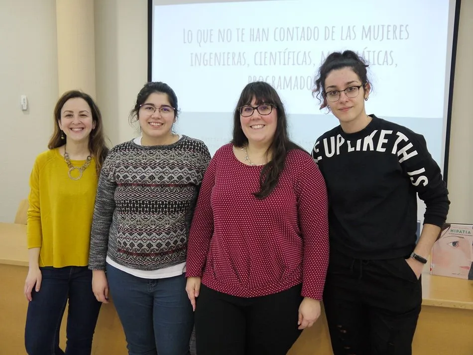 Patricia Sánchez, Alicia García, Andrea Vázquez y Sonia Verdugo protagonizaron la actividad