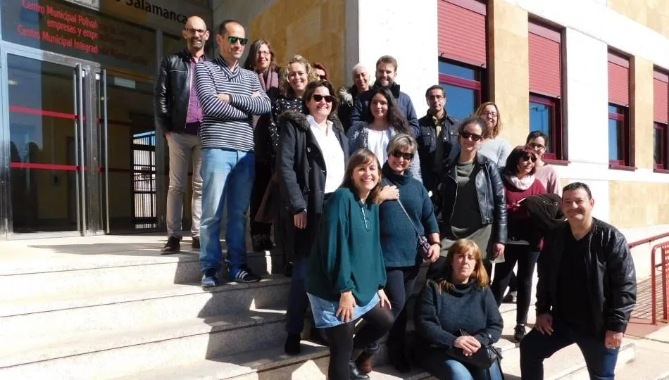 Participantes en una edición anterior de esta Lanzadera de Empleo en Salamanca