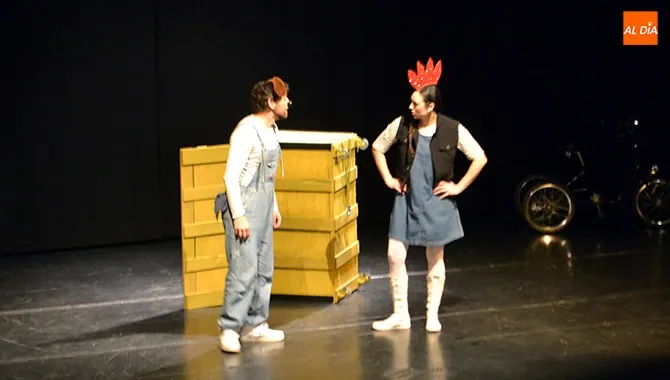 La obra Soñadores bohemios y otros seres animados se preestrenaba este viernes en el Teatro del CDS