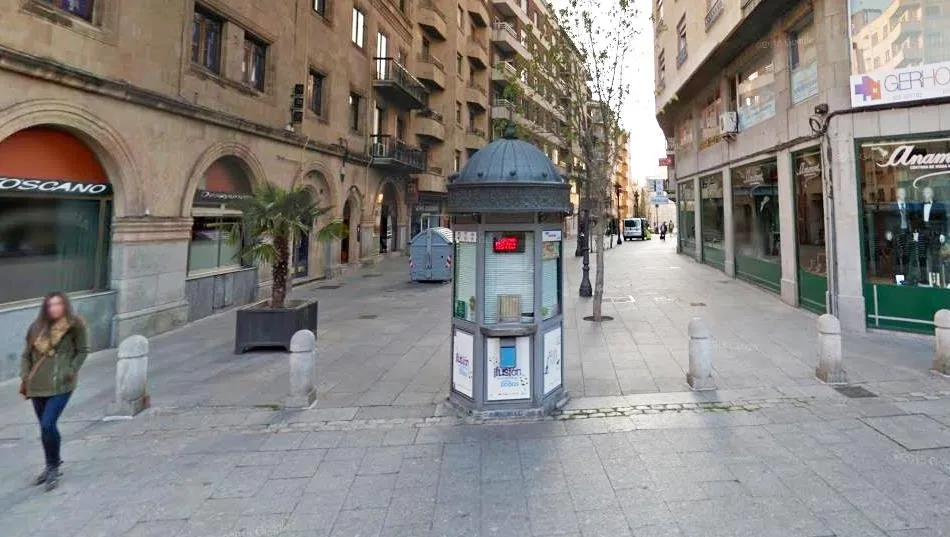 Quiosco de la ONCE de Manuel José Ramos Encinas en la calle Zamora