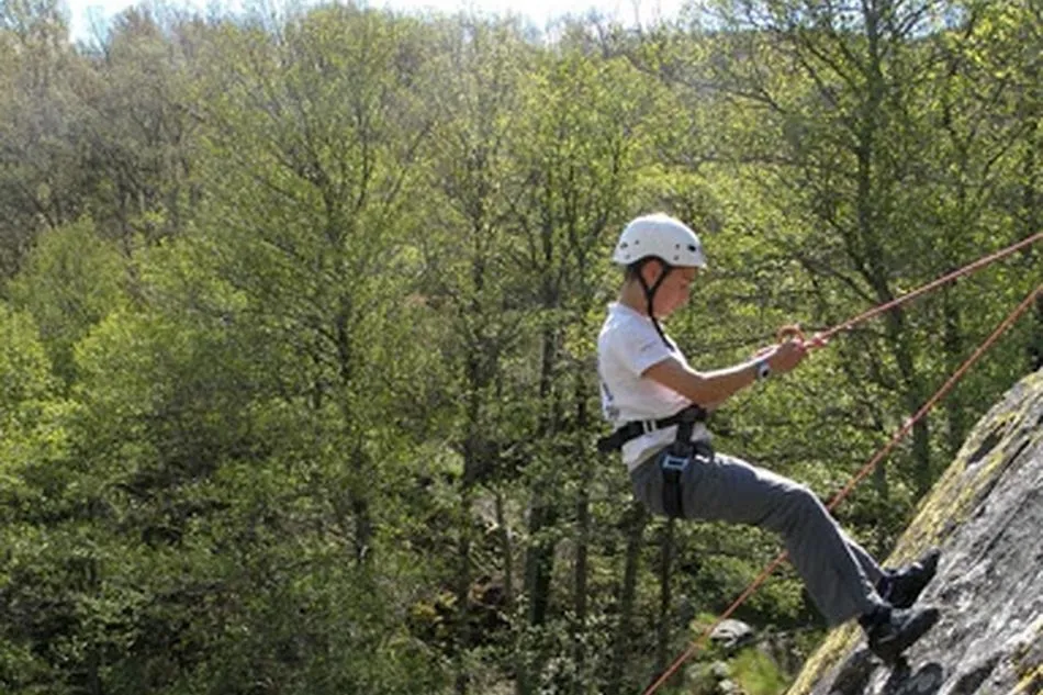 Escalada en el programa Deporte y Naturaleza