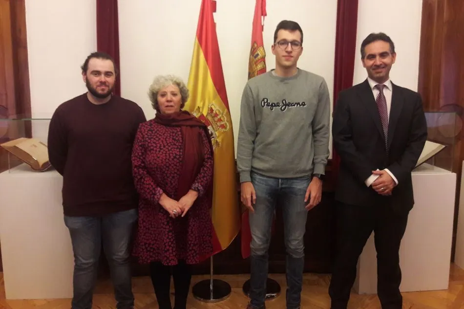 Alumnos en prácticas recibidos en la Subdelegación del Gobierno