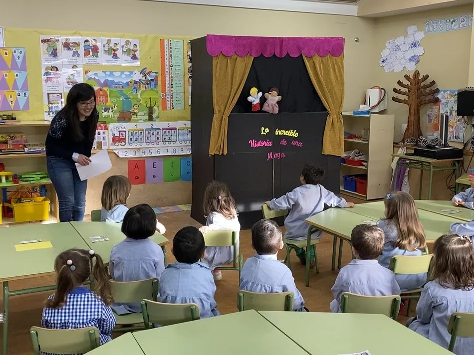 El programa educar en igualdad se despide de los alumnos de infantil de Guijuelo