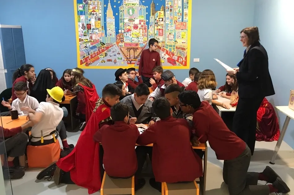 Alumnos del Colegio San Juan Bosco