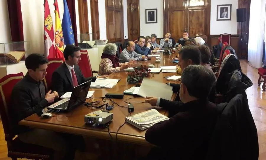 Reunión de esta mañana en la Subdelegación del Gobierno en Salamanca