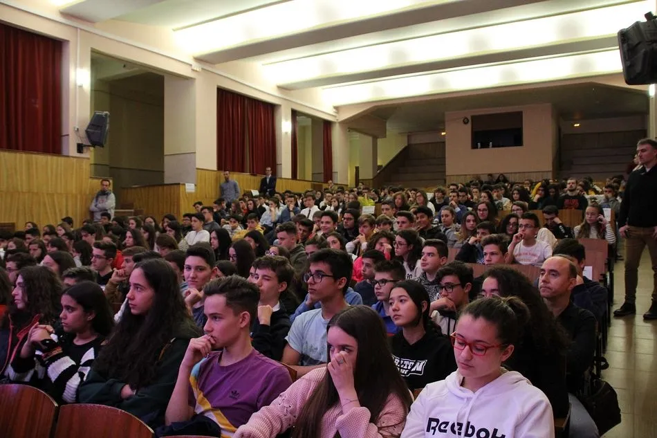 Los alumnos asistieron a cuatro charlas de distintos sectores laborales