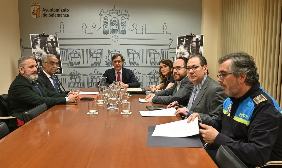 Un instante de la reunión