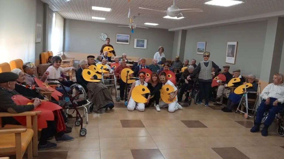 La residencia de mayores de Martín de Yeltes se suma a las celebraciones del Carnaval