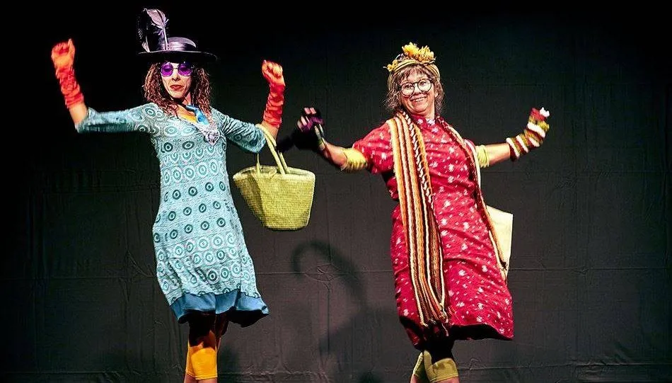 La Quimera de Plástico en una escena de este montaje