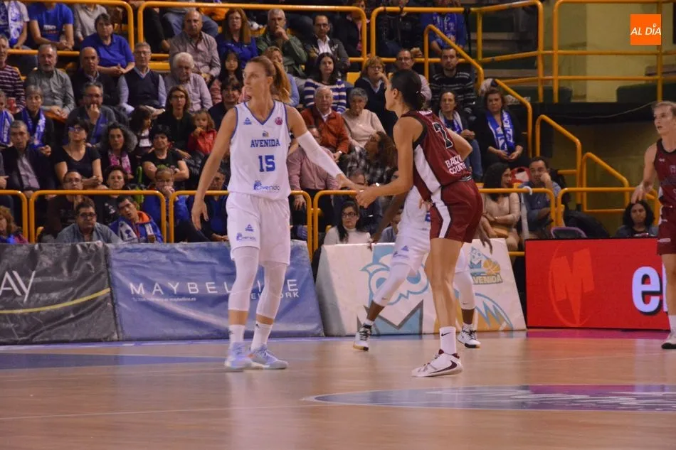 Gil, en un partido en casa