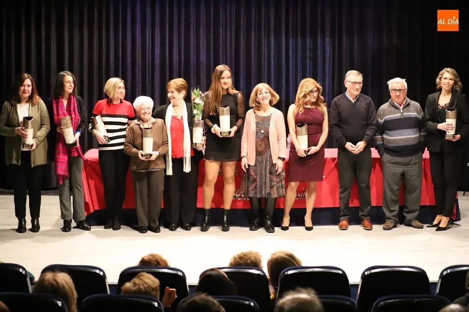 Ocho mujeres de Salamanca ha sido premiadas esta noche en Santa Marta