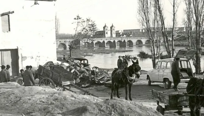 Los chatarreros salmantinos en los años 50