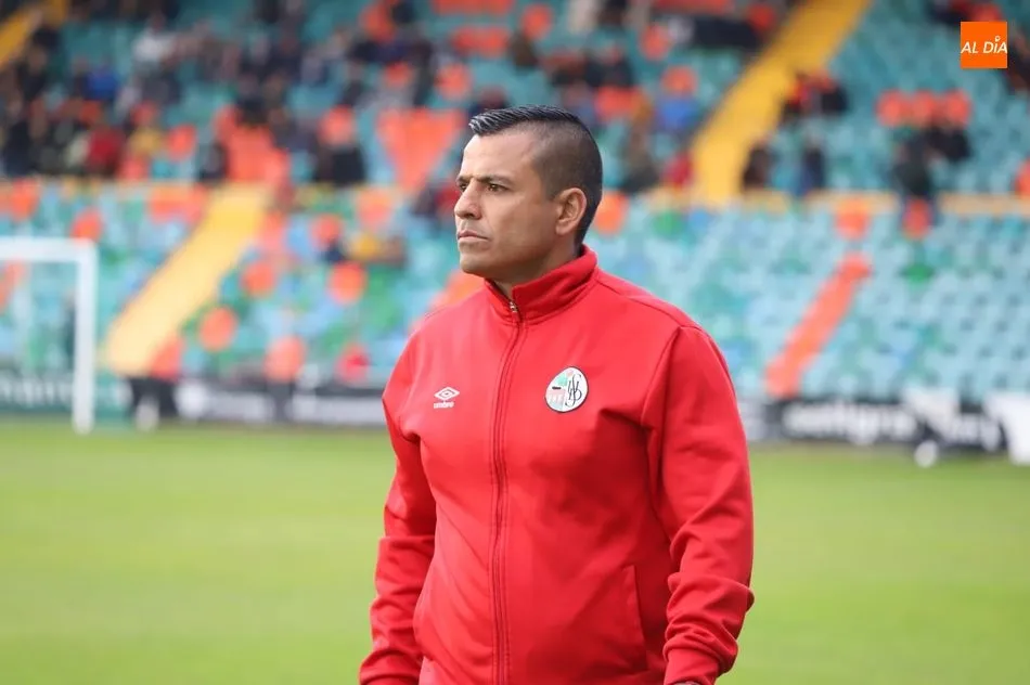 Dueñas, durante el encuentro