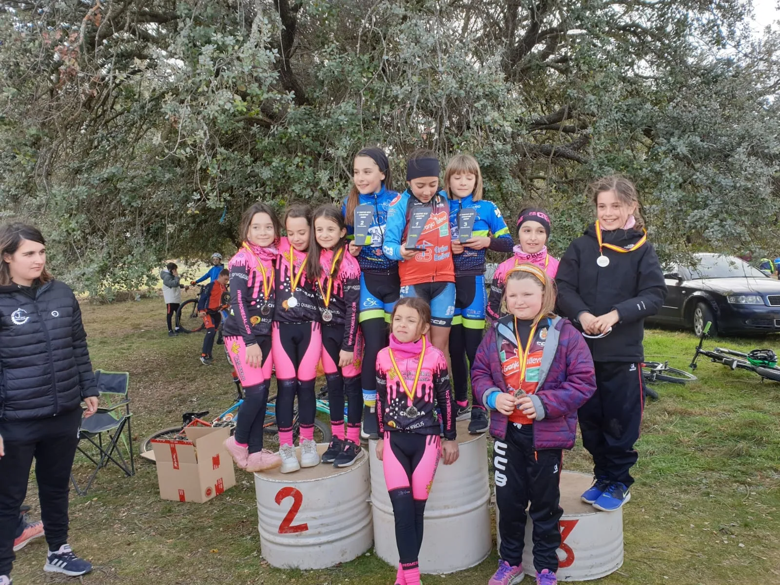 Varios corredores del Promesal