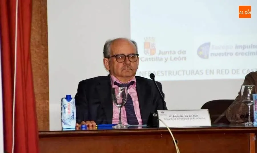 Ángel G. del Dujo, decano de la Facultad de Educación de la Universidad de Salamanca. Foto Paula Zorita