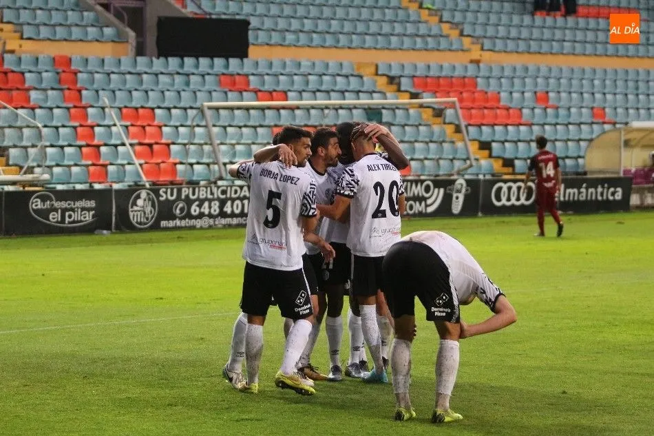 El Salamanca UDS celebra un tanto