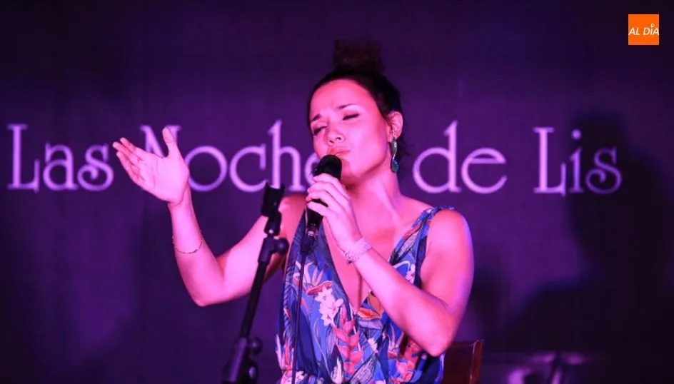 Sheila Blanco, en un concierto anterior en la Casa Lis