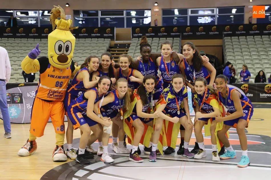 Celebración del Valencia Basket / Lydia González