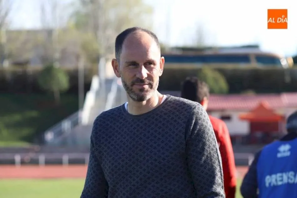 Jabi Luaces, durante un partido en Las Pistas