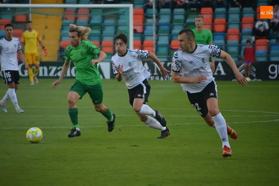 Un partido del Salamanca UDS en casa