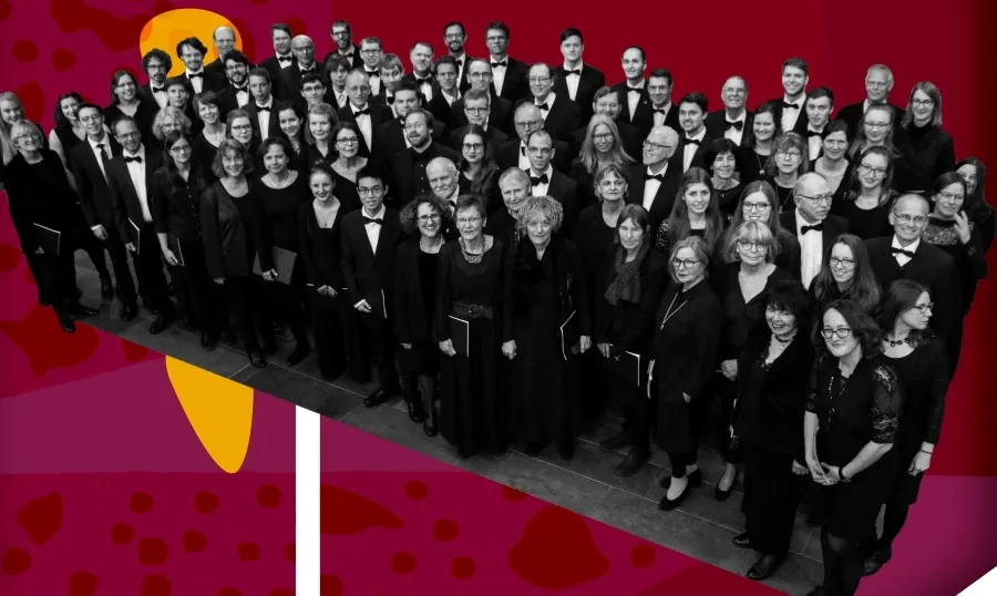 Integrantes del coro de la Universidad Técnica de Darmstadt