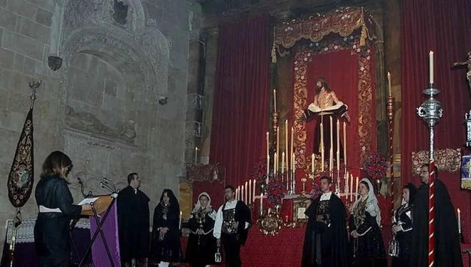 Uno de los actos anteriores de Jesús Despojado. Foto de archivo