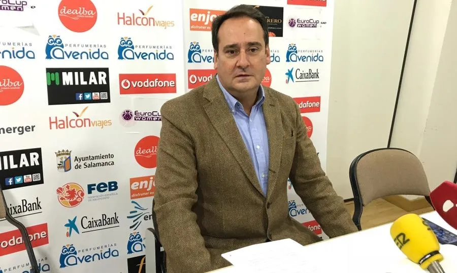 Jorge Recio, presidente del club