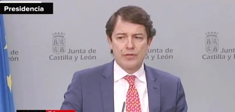 Alfonso Fernández Mañueco, presidente de Castilla y León