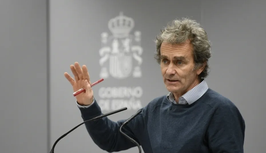 El director del Centro de Coordinación de Alertas y Emergencias Sanitarias, Fernando Simón