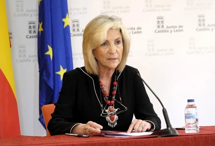 La consejera de Sanidad de Castilla y León, Verónica Casado