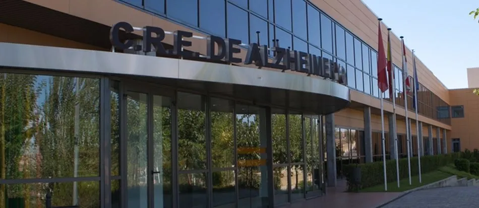 Fachada del Centro de Alzheimer de Salamanca, ubicado en Vistahermosa